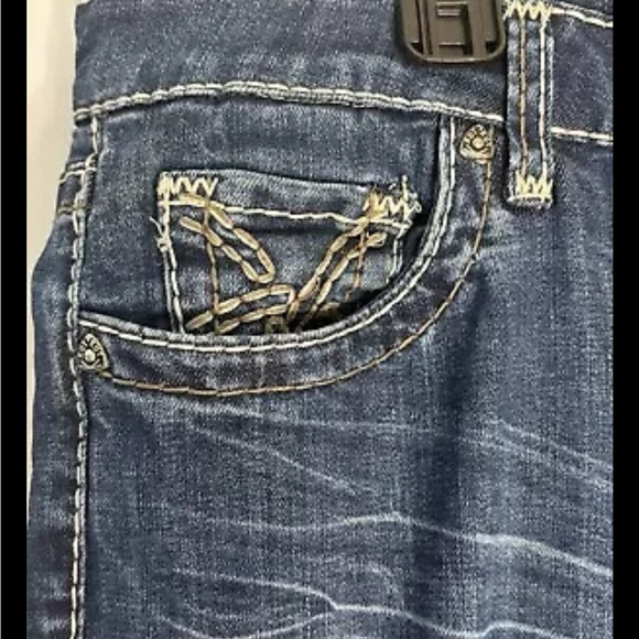 Kut From The Kloth RN#79823 Women’s Blue Jeans Size 14 Boyfriend Denim #816 - Picture 4 of 8